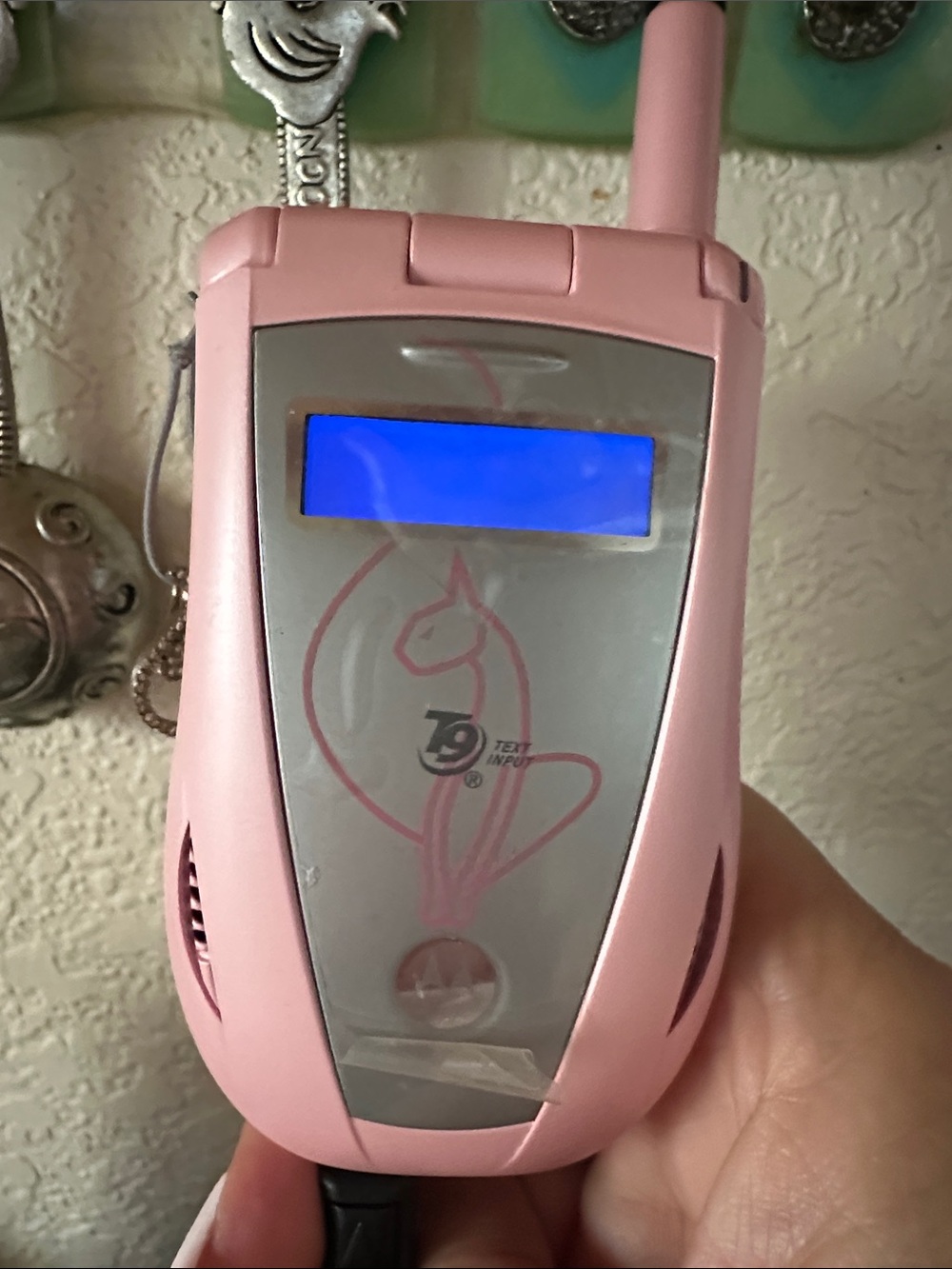 2003 Baby Phat limited edition flip cell phone Pink Collector i95cl razzor